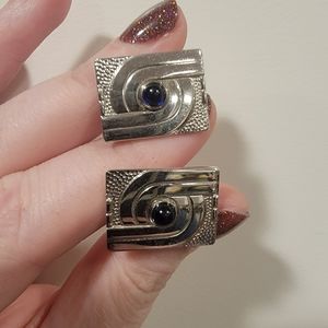 Vintage Speidel Silver Tone Cufflinks